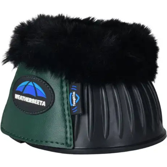 2025 WeatherBeeta Tough-Tec Prime Fleece Trim Rubber Bell Boots 1027523 - Hunter Green